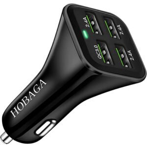Car Charger Adapter, QC