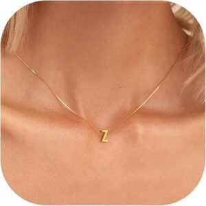 Dainty Initial Necklace