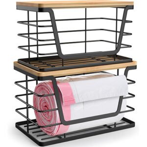 2 Stackable Kitchen Organizers