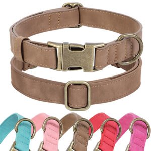 Soft Leather Dog Collar