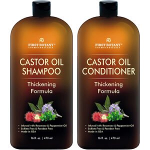 Castor Oil Shampoo and Conditioner