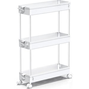 Slim Rolling Storage Cart