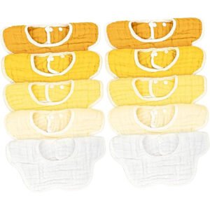 Muslin baby Bibs